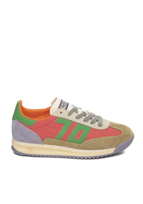 Sneaker joggher bianco/oro BACK 70 | JOGGHERSUEDE-54